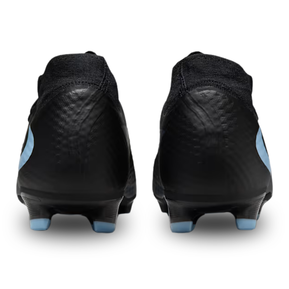 Nike Phantom GX 2 Academy High-Cut Firm Ground/Multiground Soccer Cleats (Black/Black)
