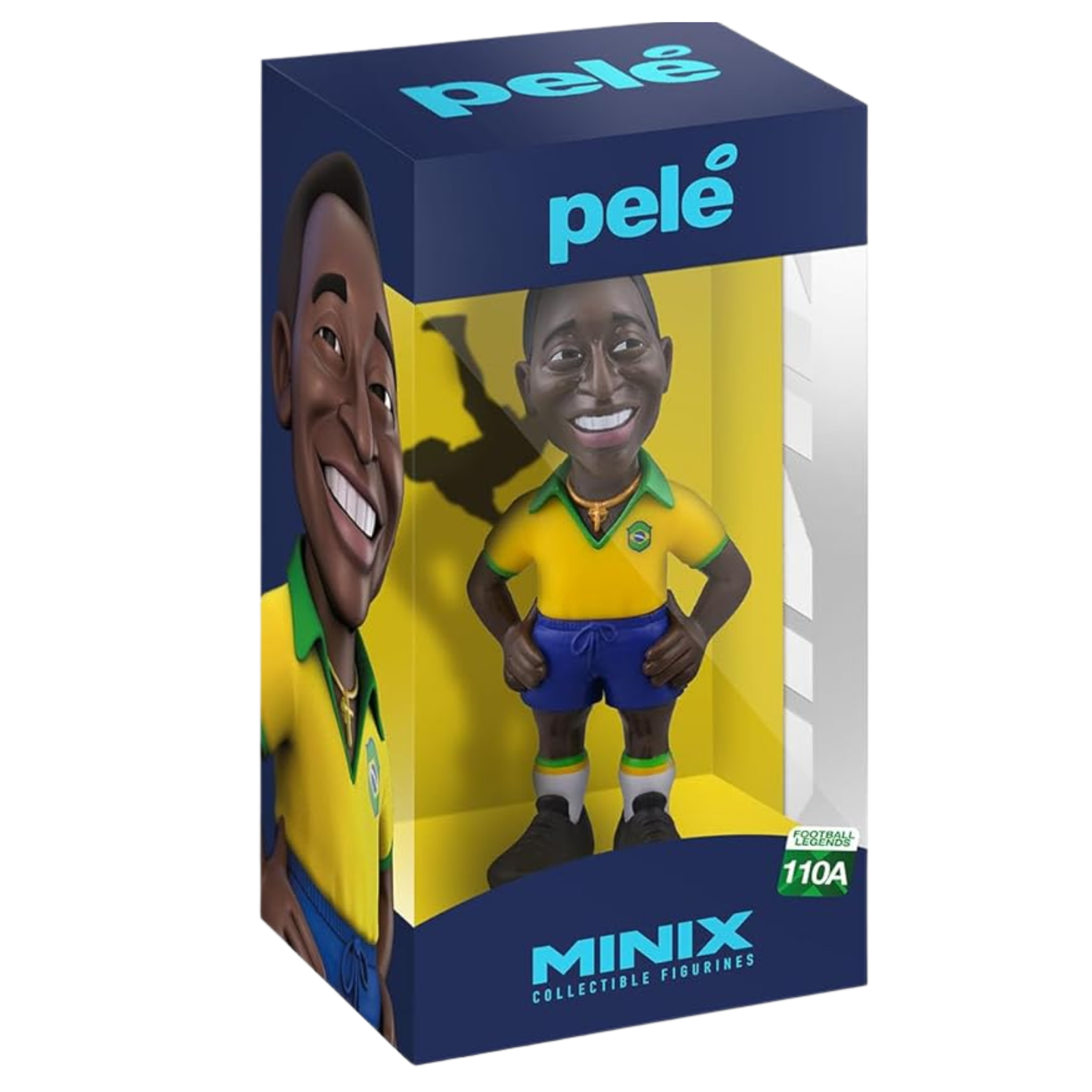 MINIX Brazil Pelé (2) Figure (Yellow)