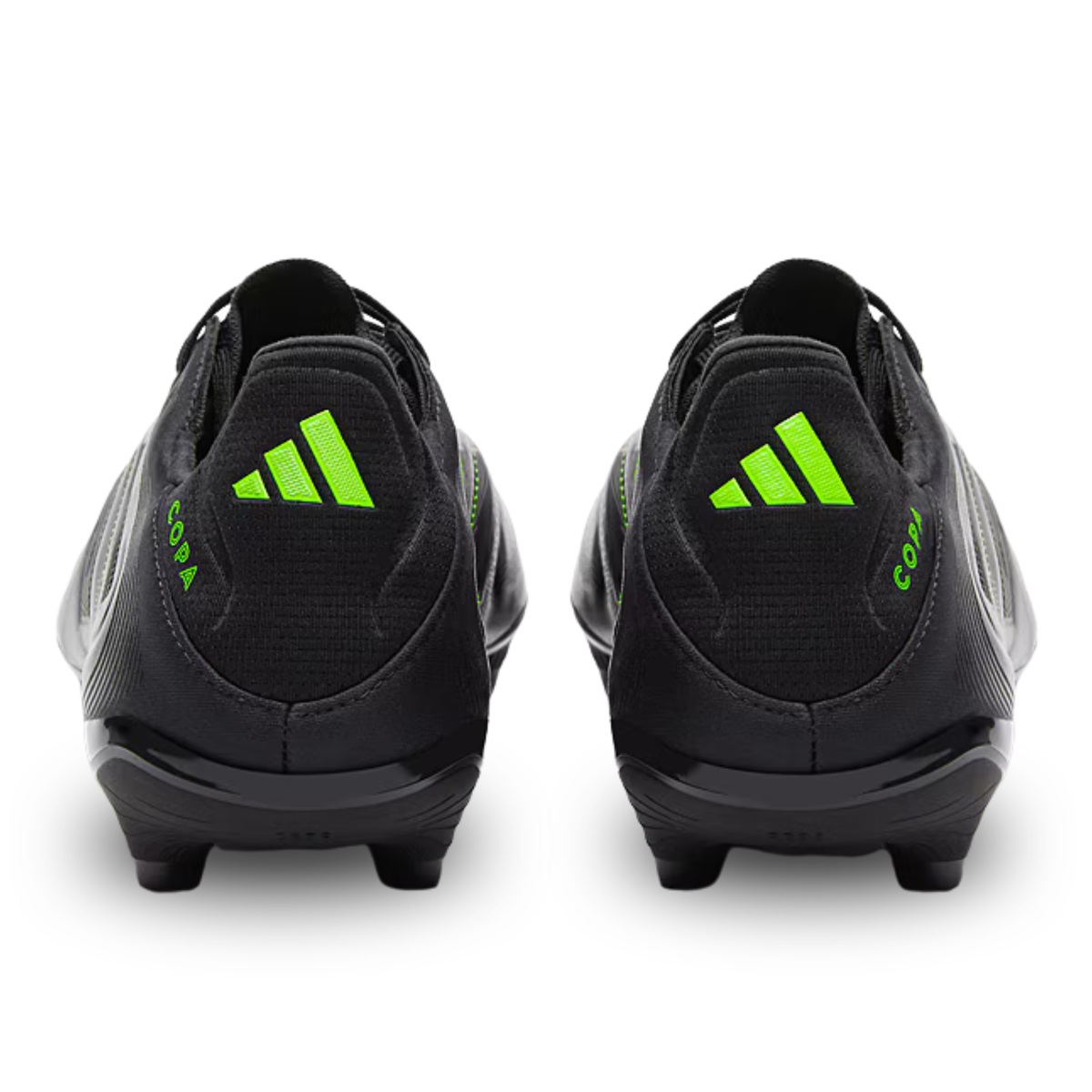 adidas Copa Pure III Pro Firm Ground Soccer Cleats (Black/Lucid Lemon)