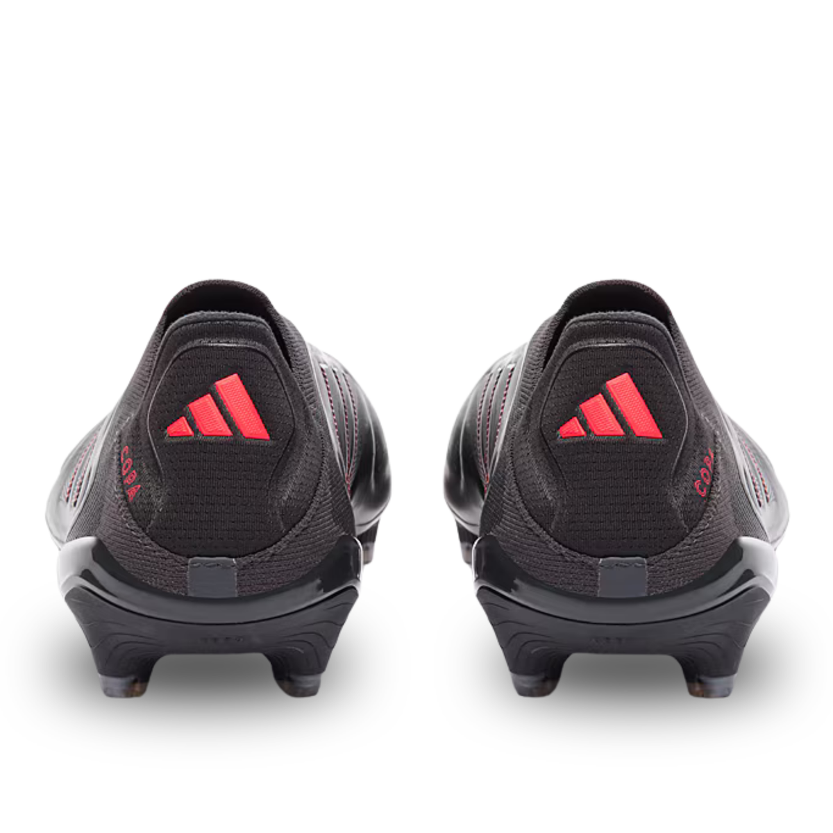 adidas Copa Pure III Elite Laceless FG Soccer Cleats (Black/Carbon/Lucid Red)
