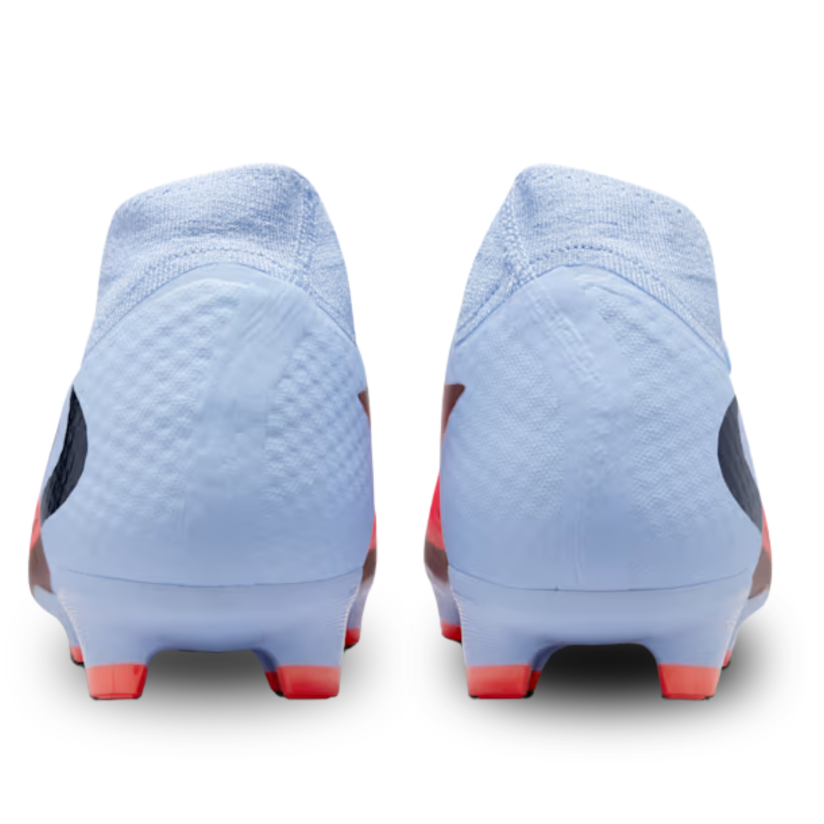 Nike Phantom 6 High Academy FG/MG Soccer Cleats (Royal Tint/Bright Crimson)