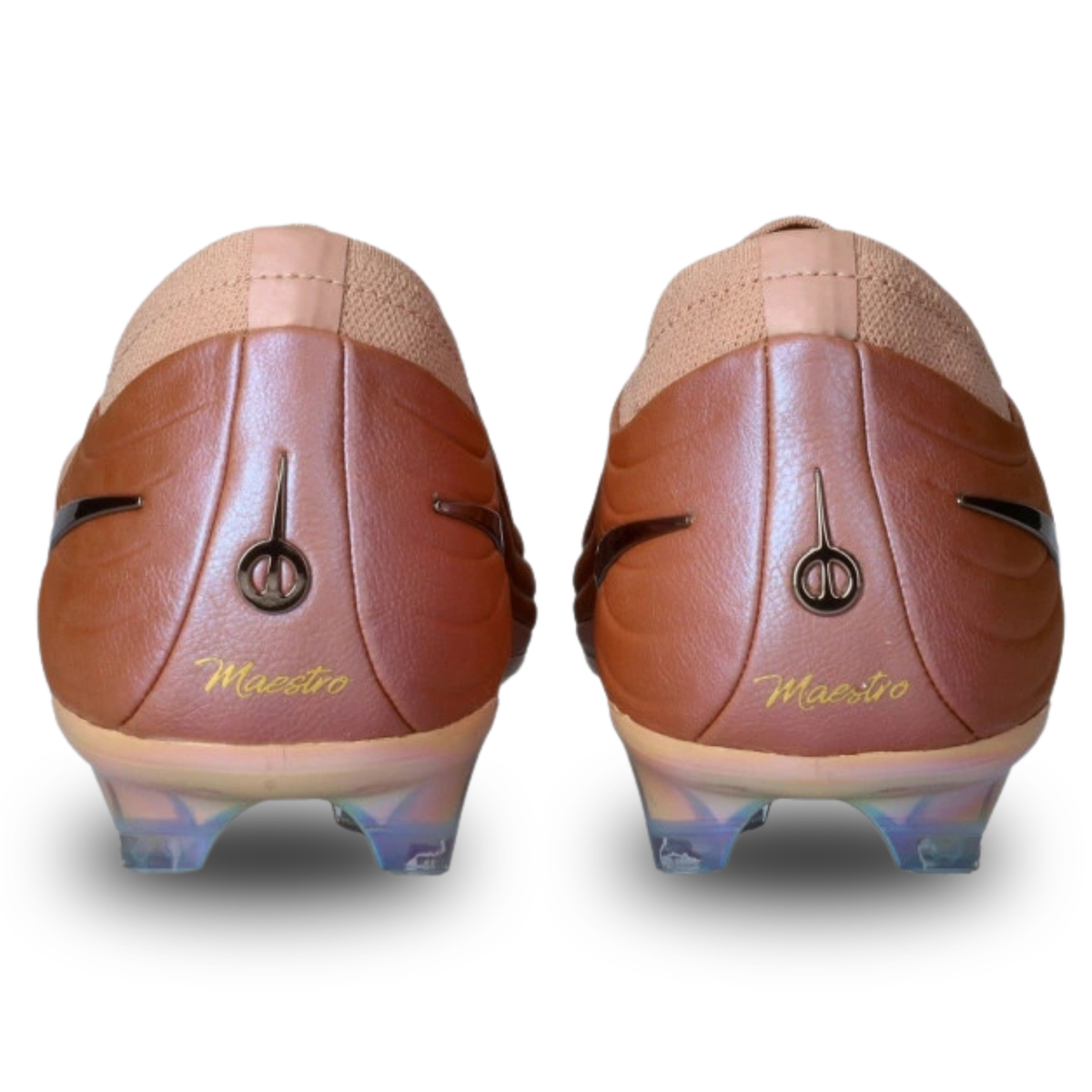 Nike Tiempo Maestro Elite FG LE 960 Soccer Cleats (Metallic Red Bronze/Metallic Rose Gold)