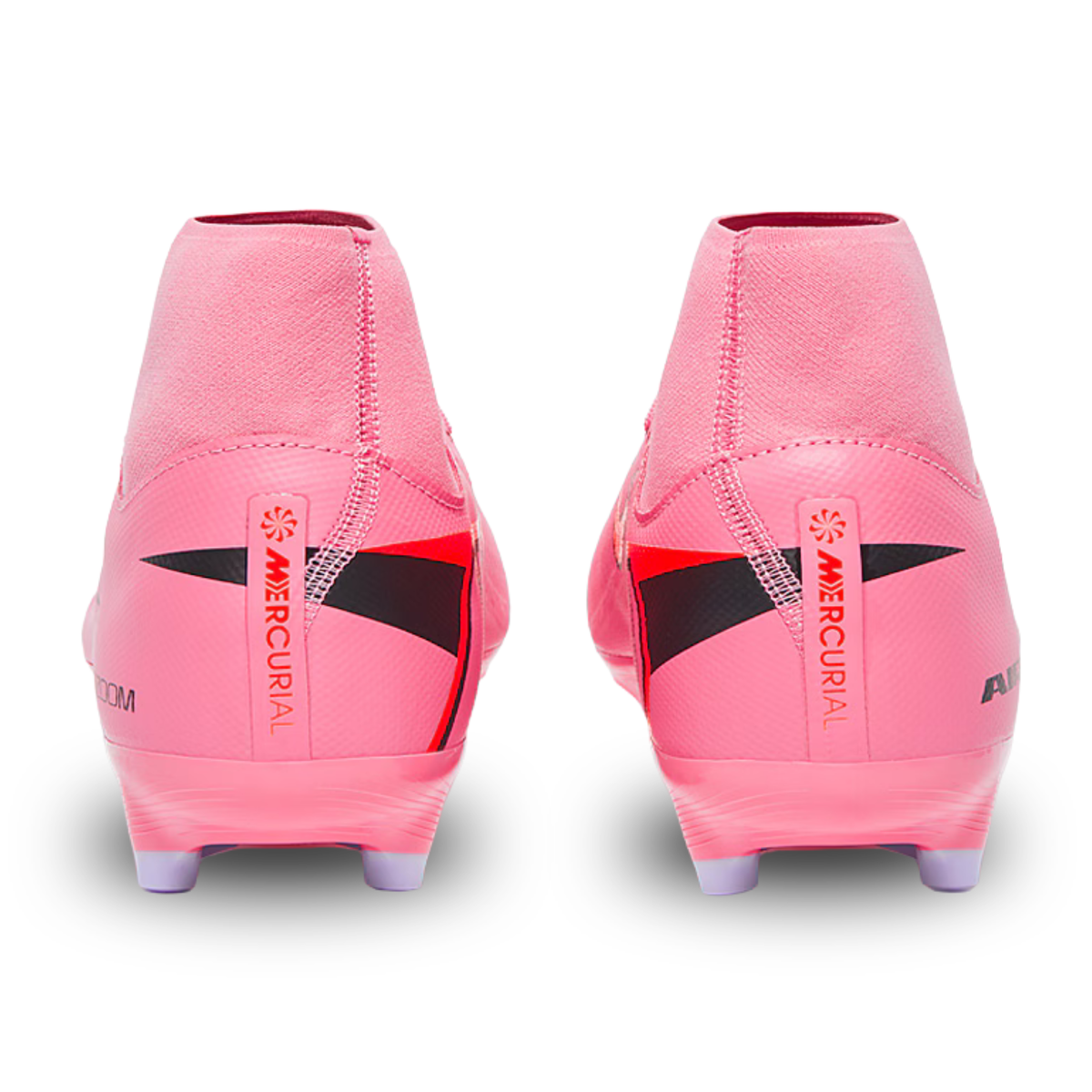 Nike Zoom Superfly 10 Academy FG/MG Soccer Cleats (Magic Flamingo/Black-Total Crimson)