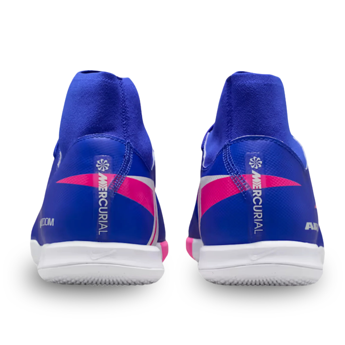 Nike Zoom Superfly 10 Academy Indoor Soccer Shoes (Racer Blue/White)