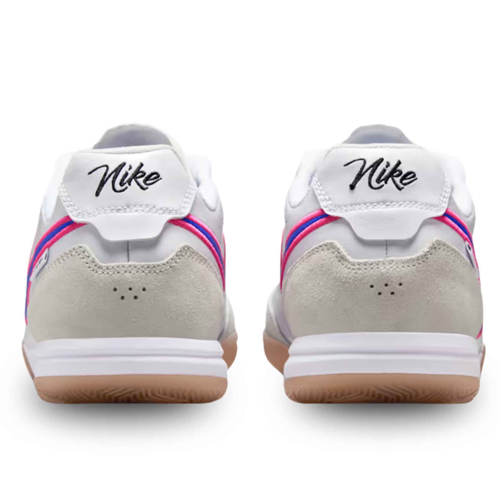 Nike Tiempo Streetgato Indoor Soccer Shoes (White/Racer Blue/Pink Blast)