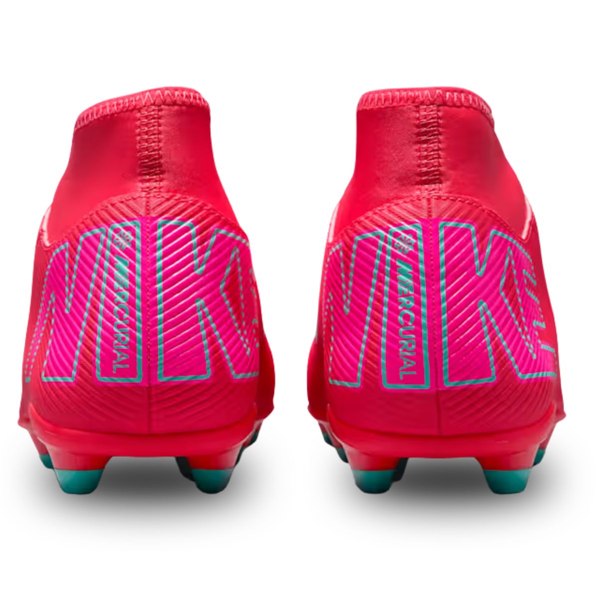 Nike Superfly 10 Club FG/MG Soccer Cleats (Ember Glow/Aurora Green)