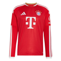 adidas Bayern Munich Long Sleeve Home Jersey 26/27 (Red)