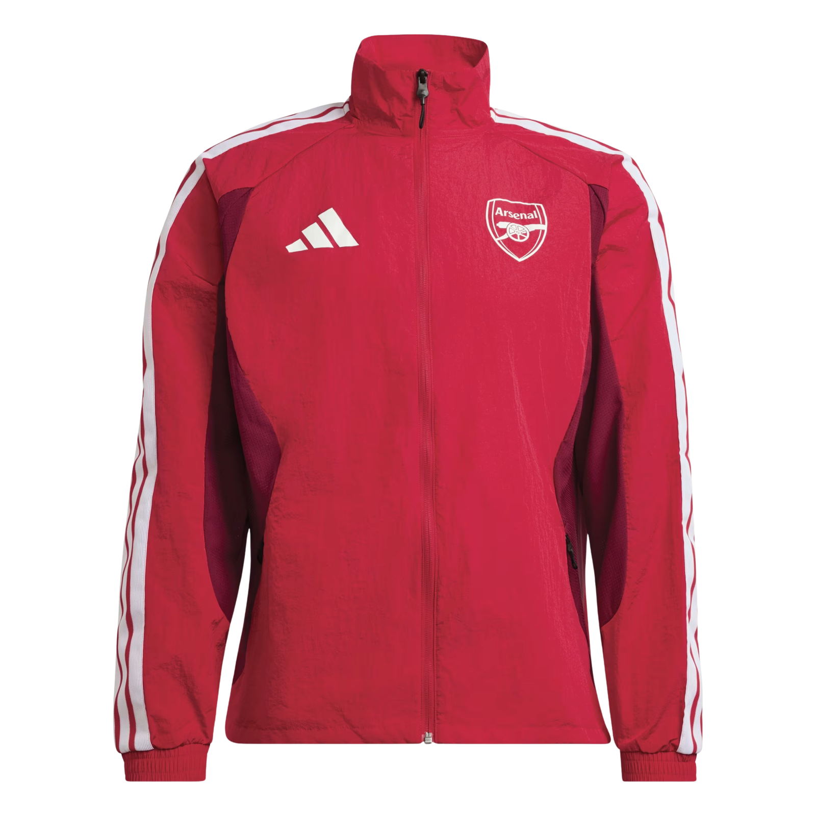 adidas Mens Arsenal Home Anthem Jacket 26/27 (Better Scarlet)