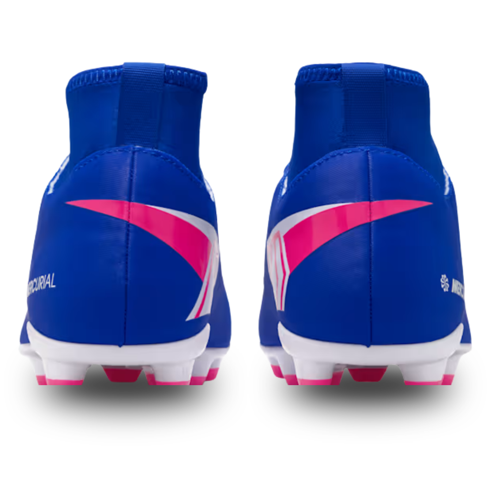 Nike Jr Superfly 10 Club FG/MG Soccer Cleats (Racer Blue/White)