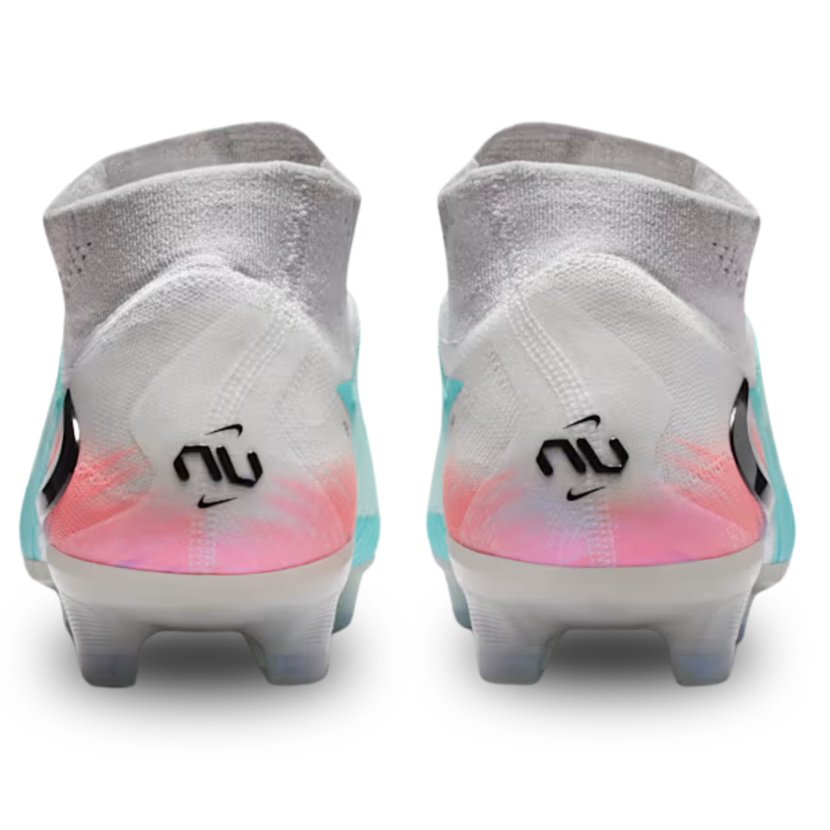 Nike Phantom 6 High Elite NU2 Firm Ground Soccer Cleats (Pistachio Frost/Hyper Orange)