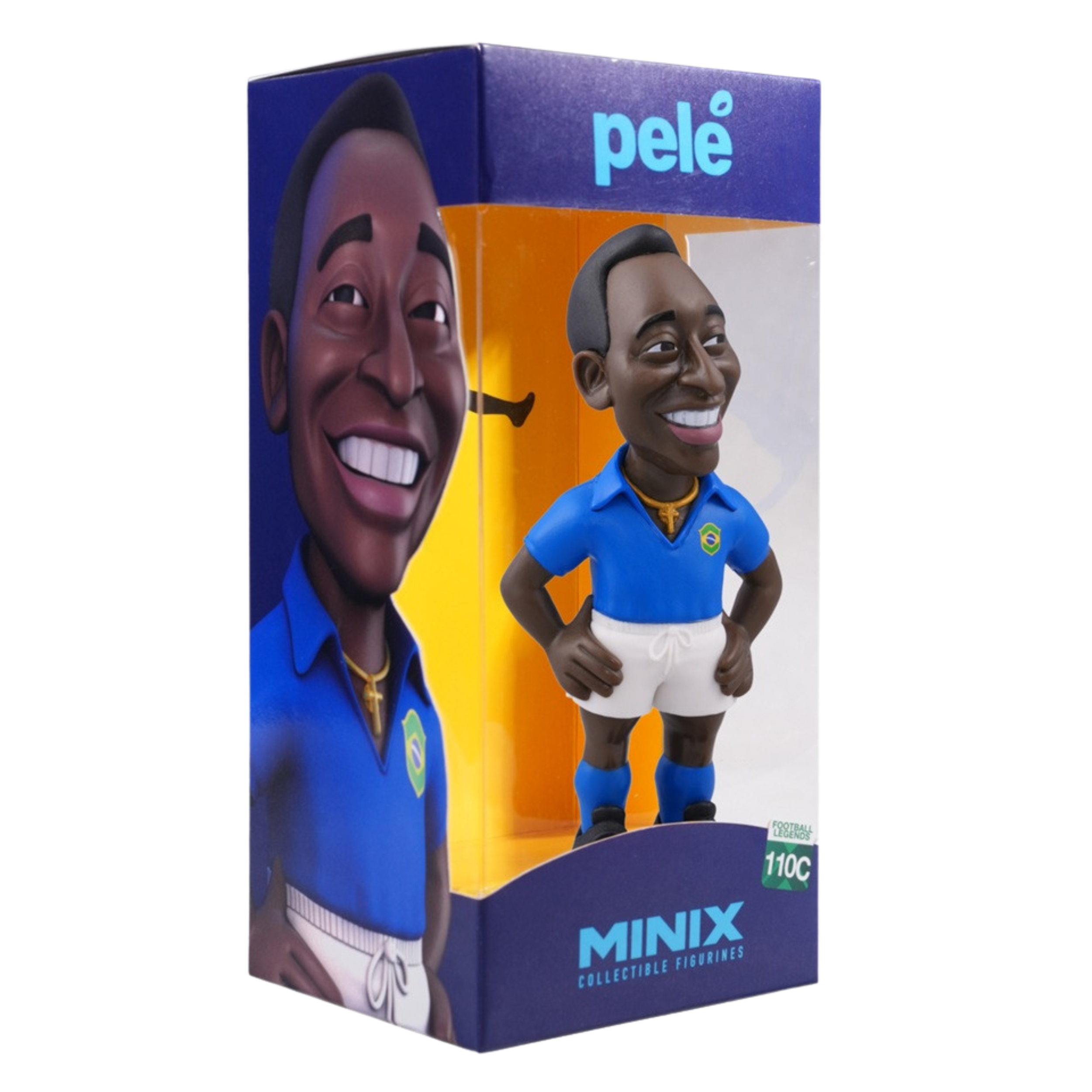 MINIX Brazil Pelé Figure (Blue)