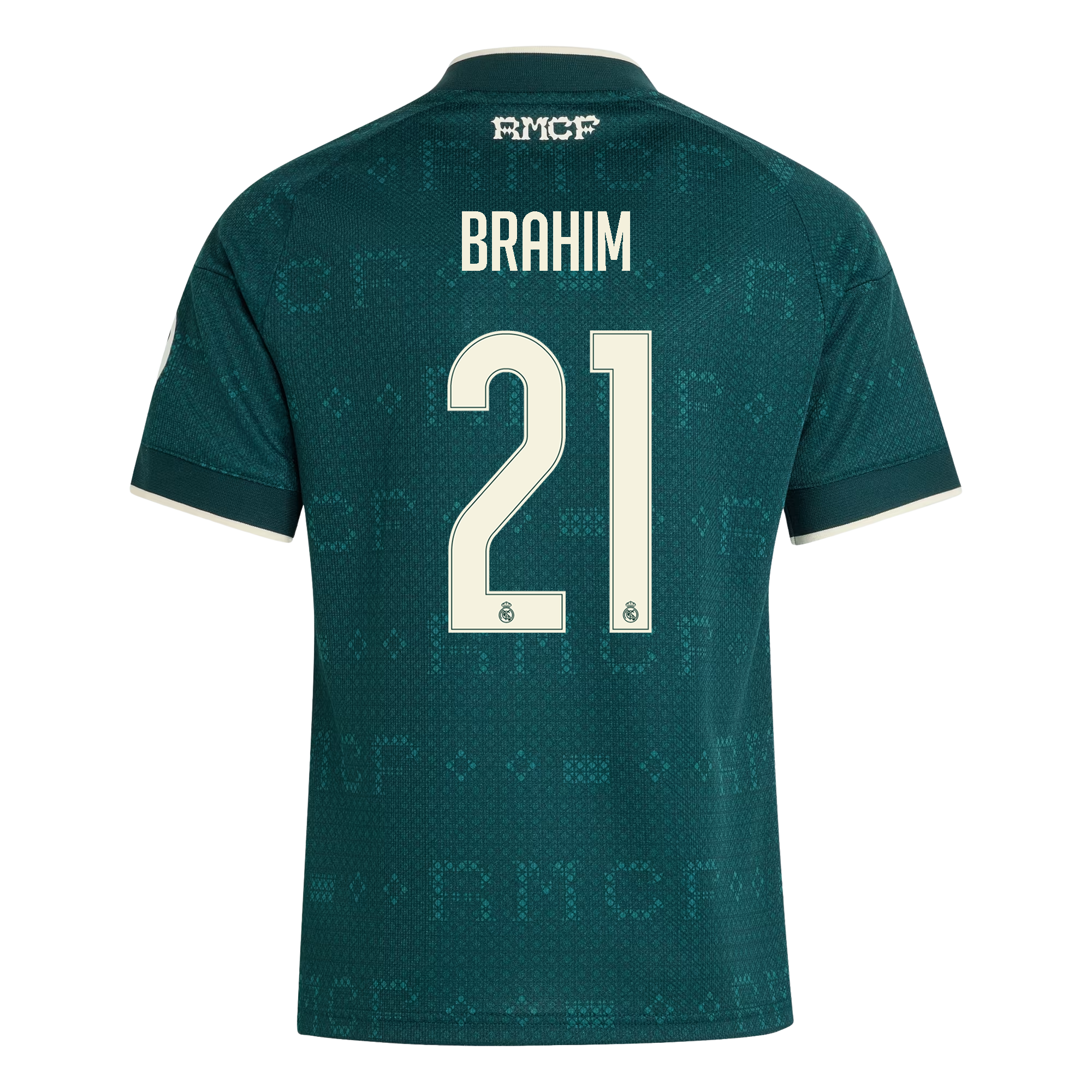 adidas Youth Real Madrid Brahim Díaz Away Jersey 26/27 (Green)