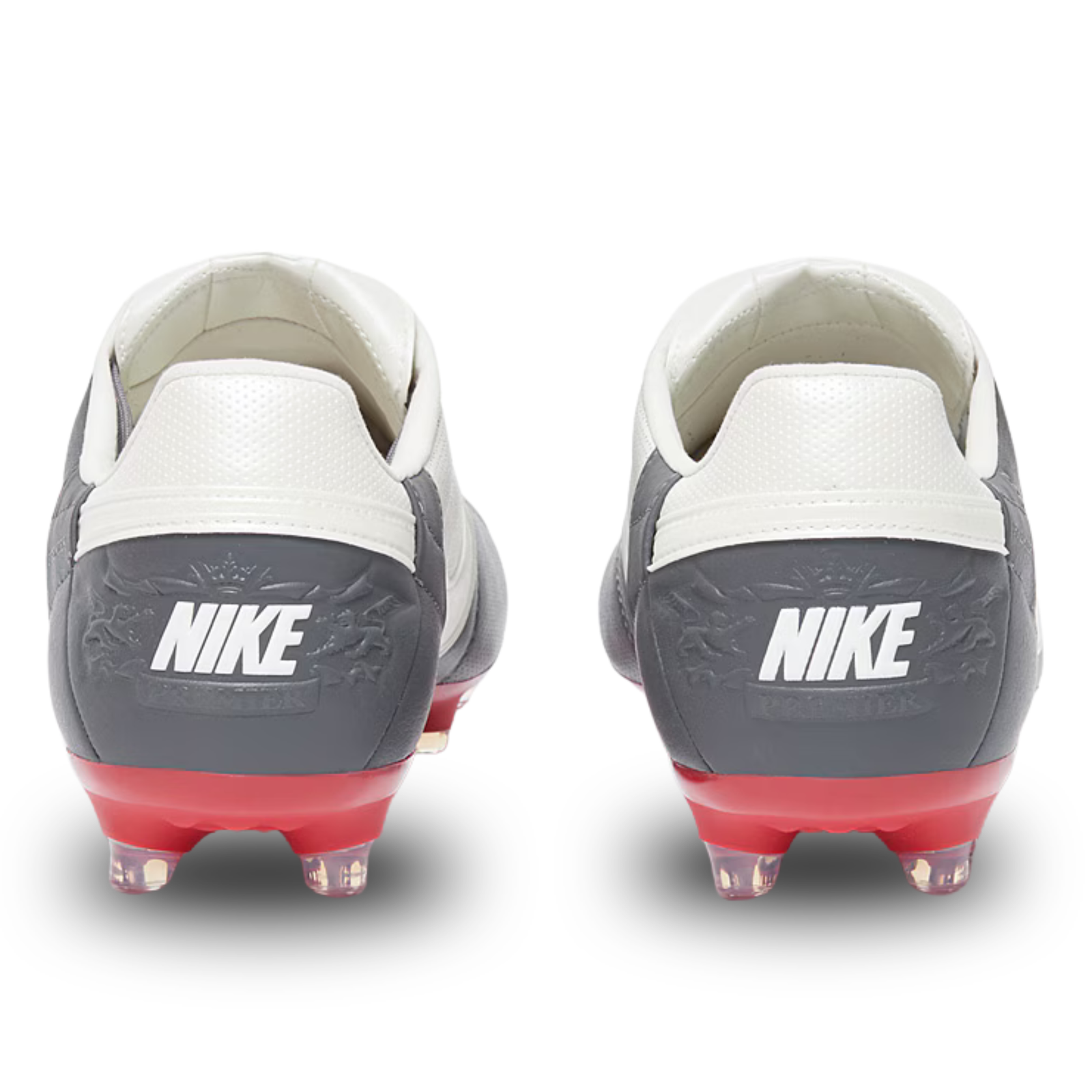 Nike Premier III Firm Ground Soccer Cleats (Light Graphite/White/Red)