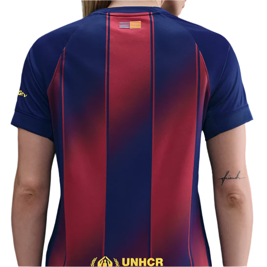 Nike Women’s Barcelona 25/26 Home Jersey (Deep Royal Blue/Noble Red/Midwest Gold)