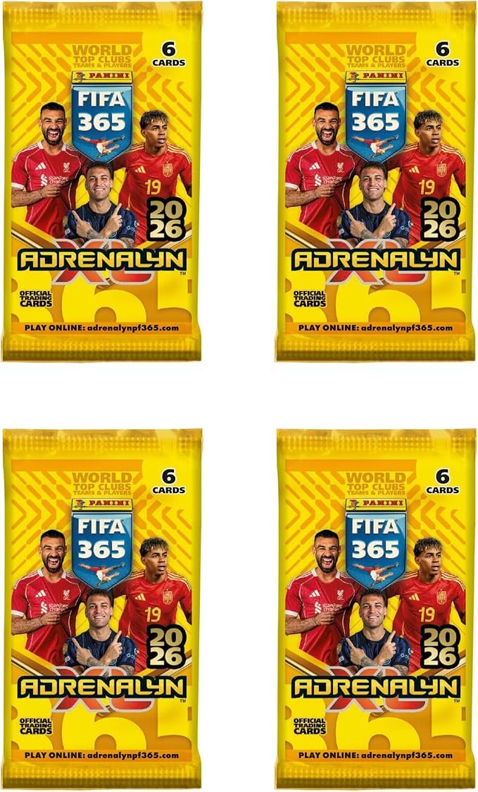 Panini FIFA 365 Adrenalyn XL 2026/27 Starter Pack Album and Soccer Trading Cards (Multi-Color)