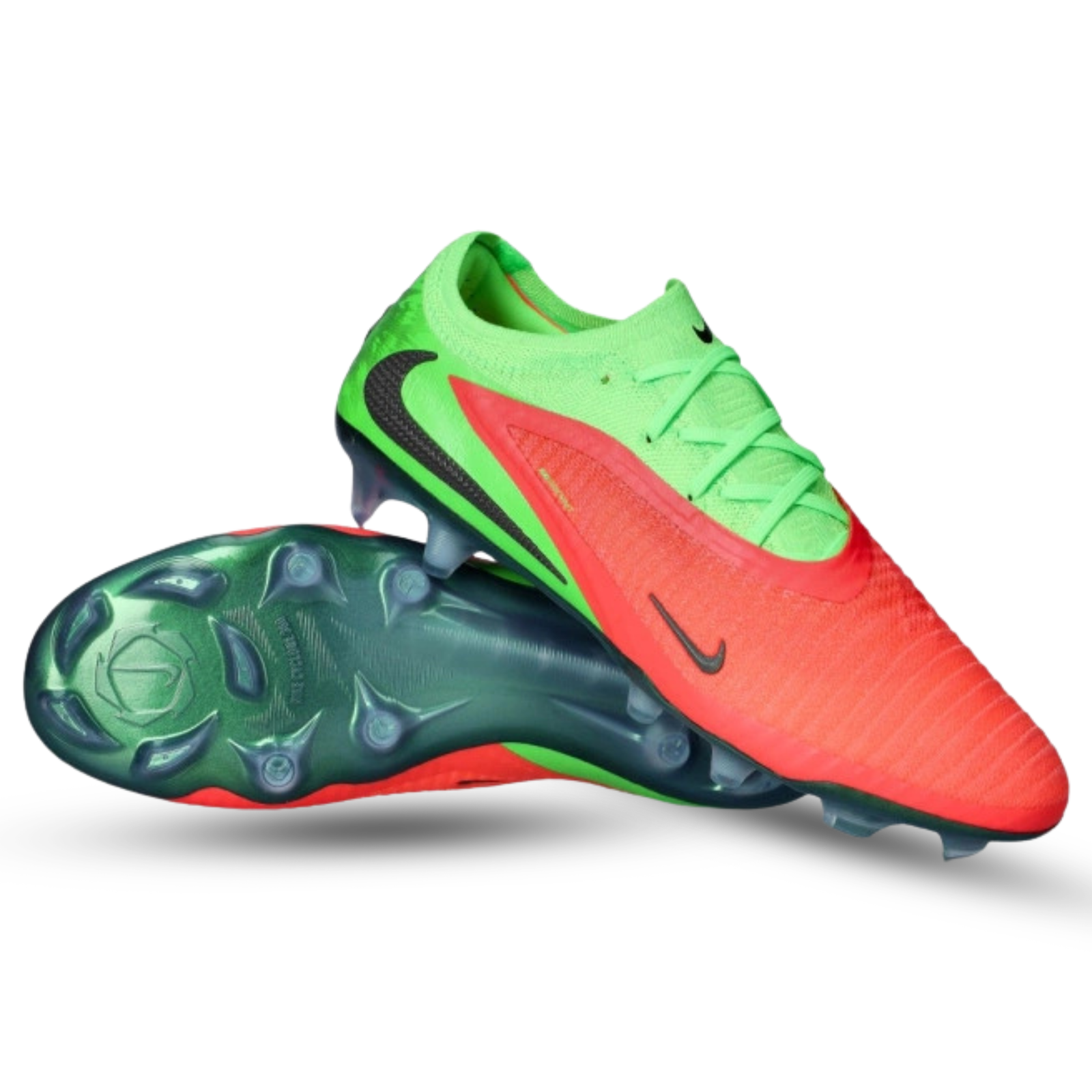 Nike Phantom 6 Low Elite Erling Haaland Firm Ground Soccer Cleats (Punch/Black-Green Strike)