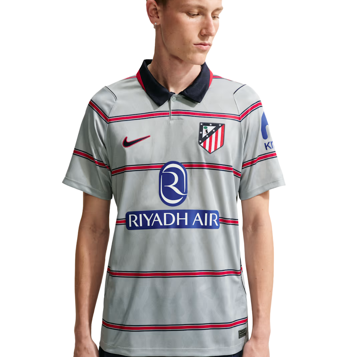 Nike Atlético Madrid Third Jersey 26/27 (Light Pumice/Salsa Red)