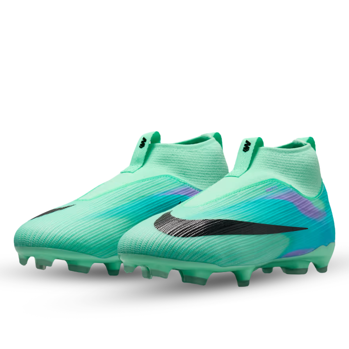 Nike Jr. Superfly 11 Academy SK FG/MG Soccer Cleats (Green Glow/Black)
