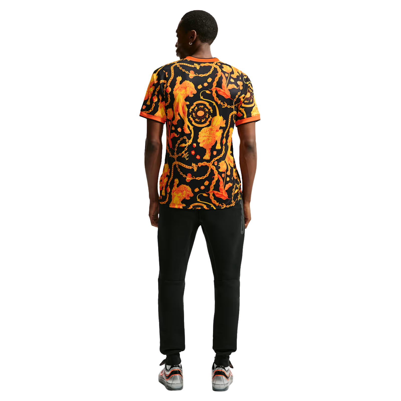 Nike Netherlands x Patta Academy Pro Jersey (Orange/Black)