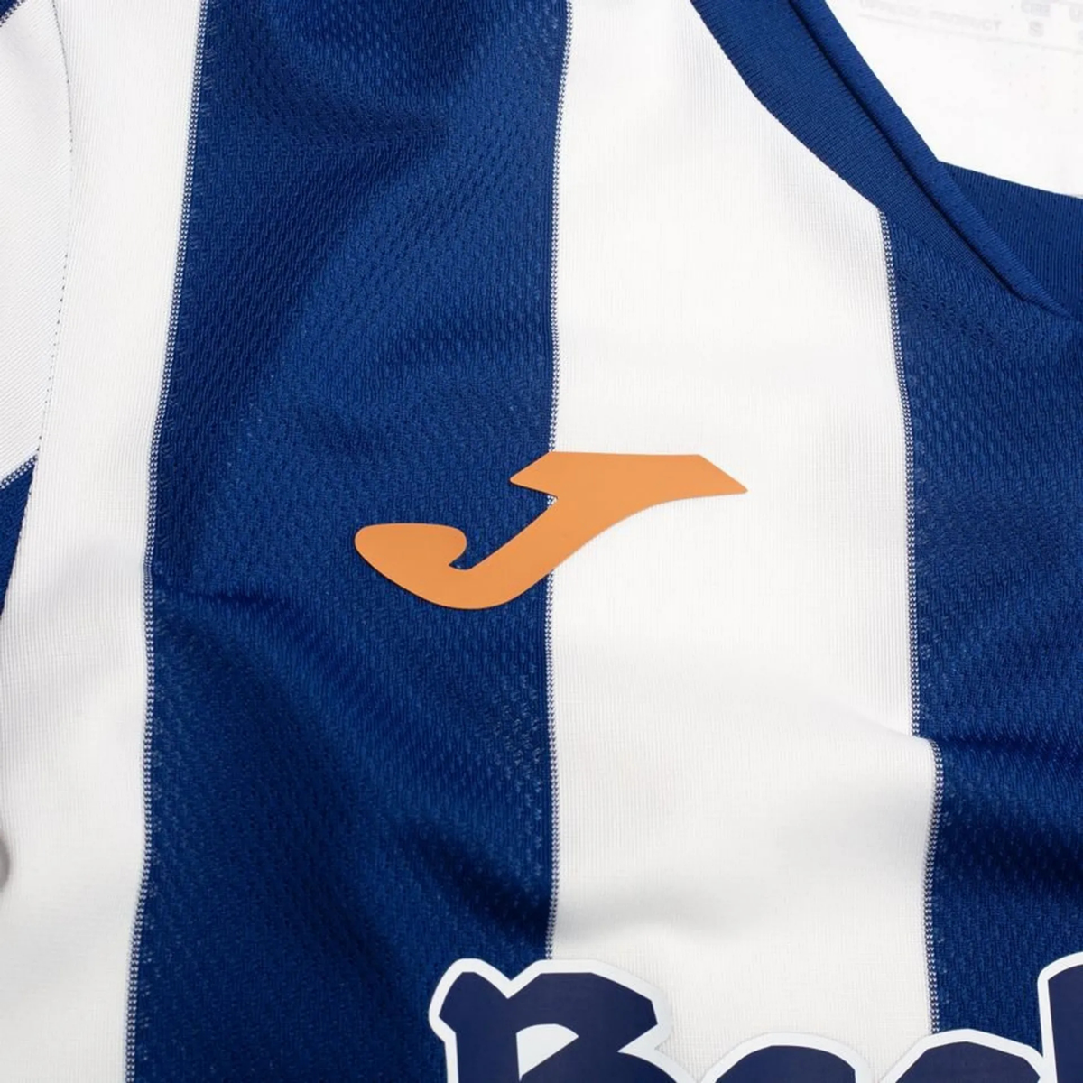 Joma Mens Real Sociedad Home Jersey w/ La Liga Patch 26/27 (Royal/White)