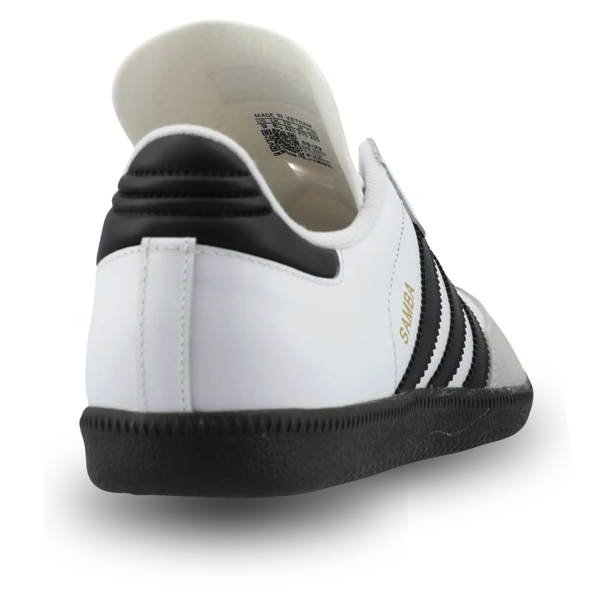 adidas Samba Classic Indoor Shoes (White/Black)