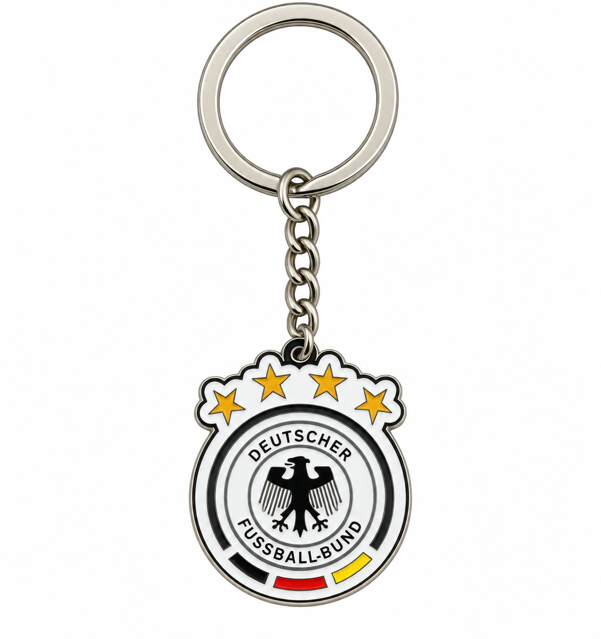 Germany National Team Double Sided Metal Crest Keychain