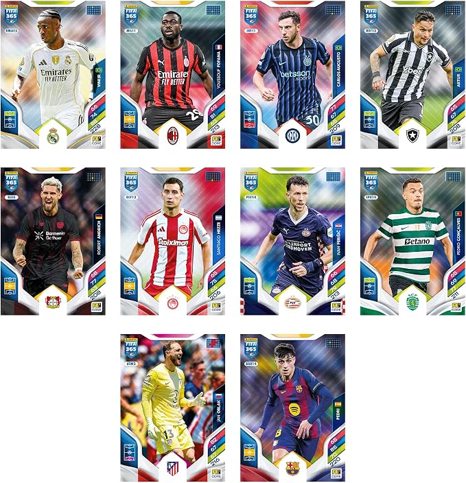 Panini FIFA 365 Adrenalyn XL 2026/27 Starter Pack Album and Soccer Trading Cards (Multi-Color)