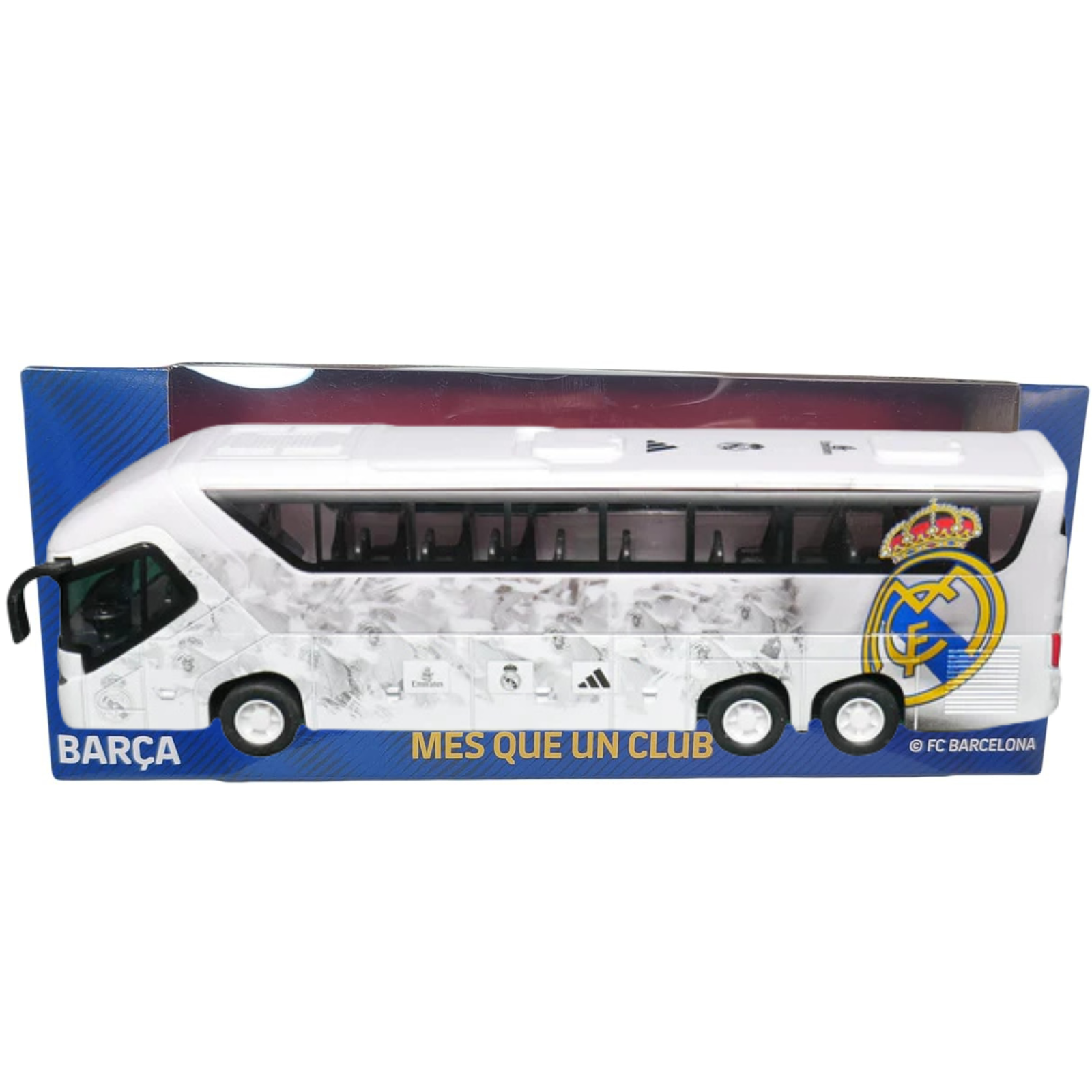 Banbo Toys Real Madrid (2) Team Bus (White)