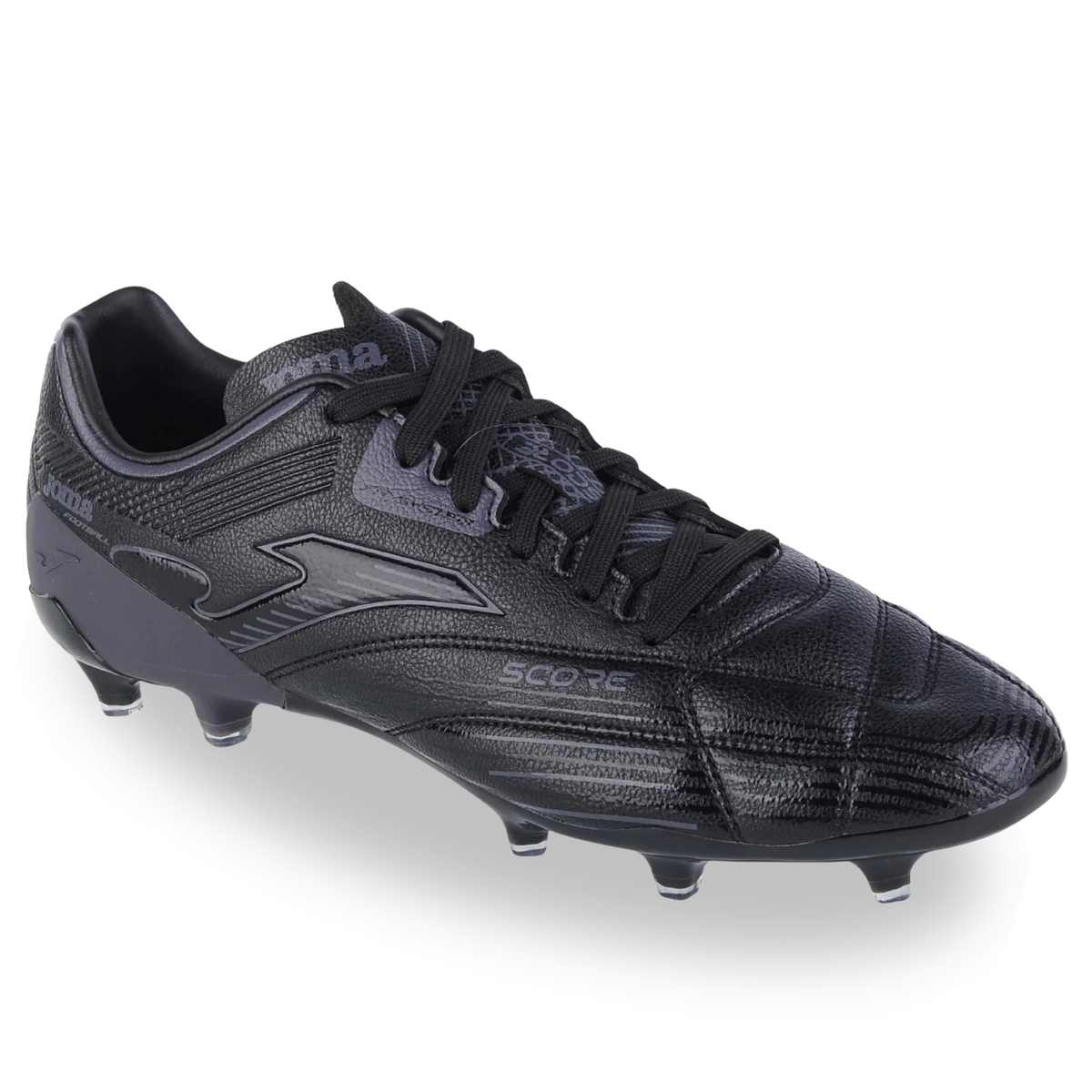 Joma Score 2301 Firm Ground Soccer Cleats (Black)
