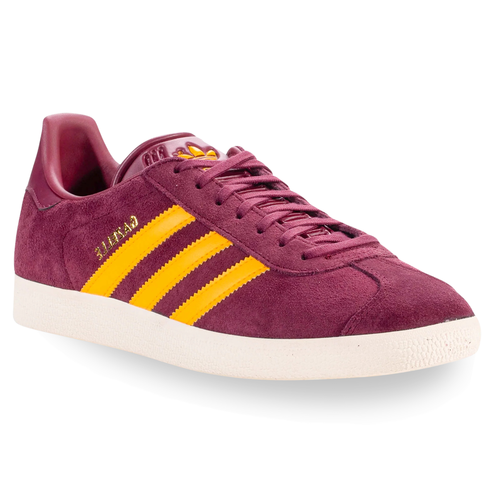 adidas Portland Timbers Gazelle Indoor Soccer Shoes (Maroon/Crew Yellow)