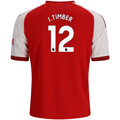 adidas Youth Arsenal Jurriën Timber Home Jersey 26/27 (Better Scarlet)