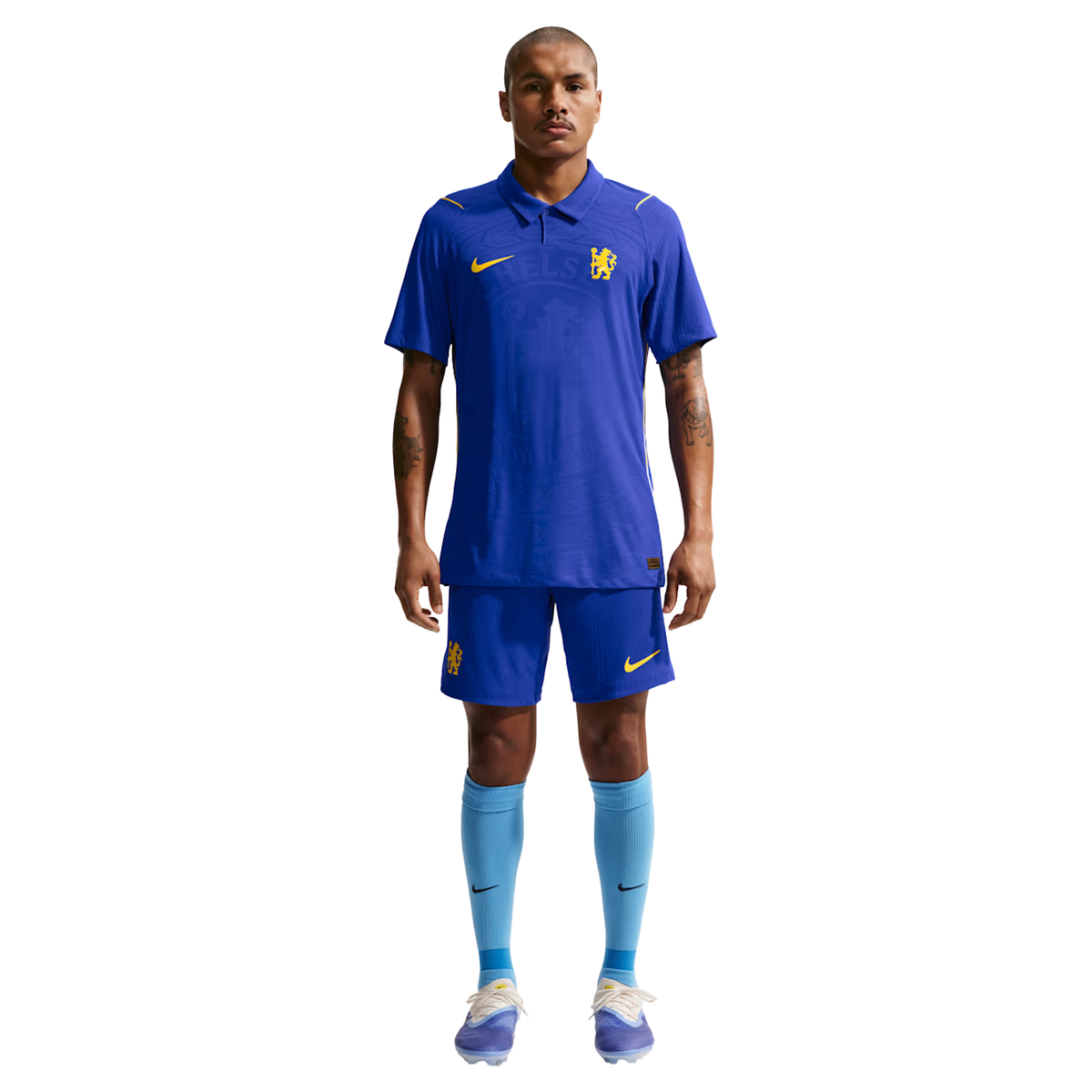 Nike Mens Chelsea FC Match Authentic Home Jersey 26/27 (Bright Blue/Gold)