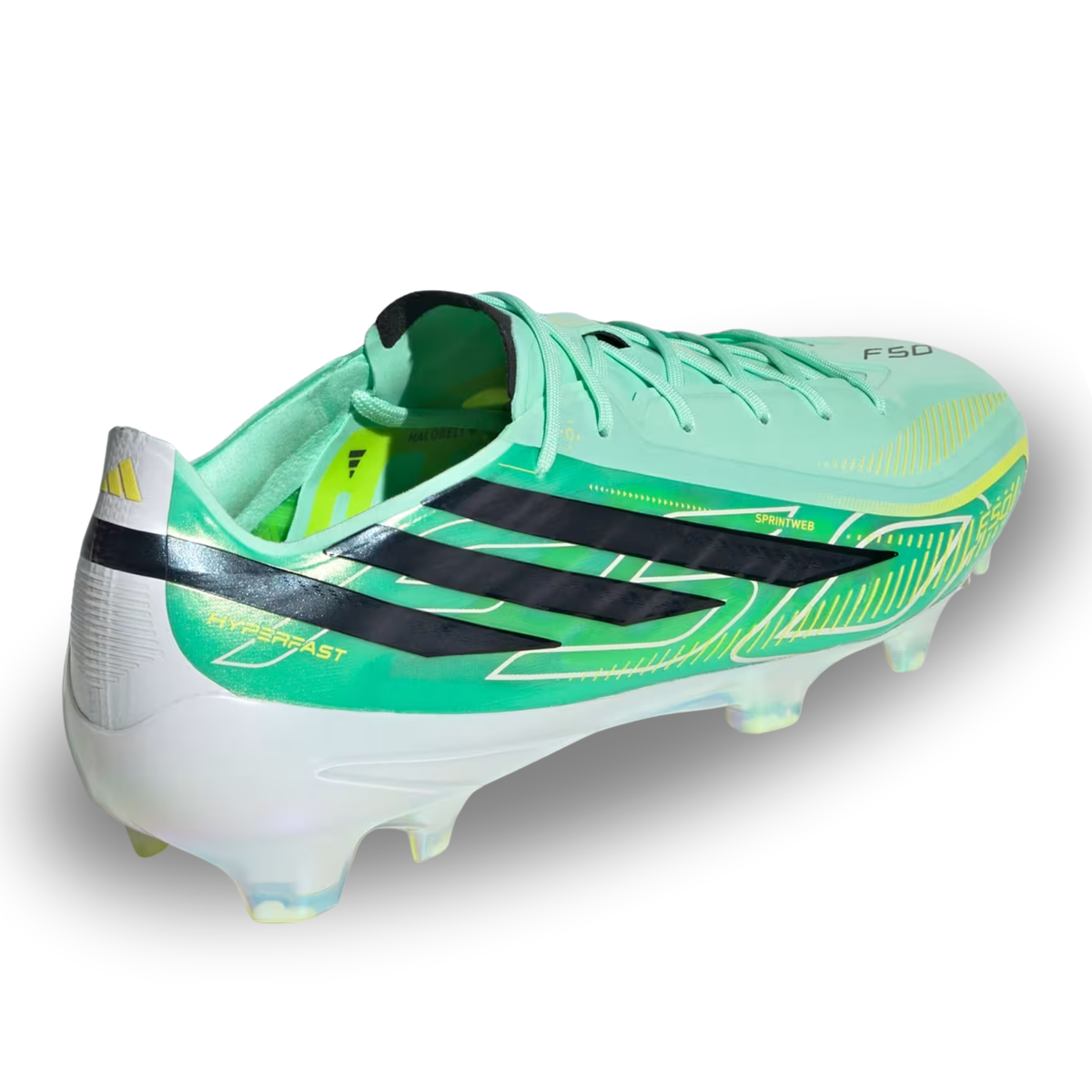 Adidas F50 Hyperfast Elite FG Soccer Cleats (Pulse Mint/Core Black)