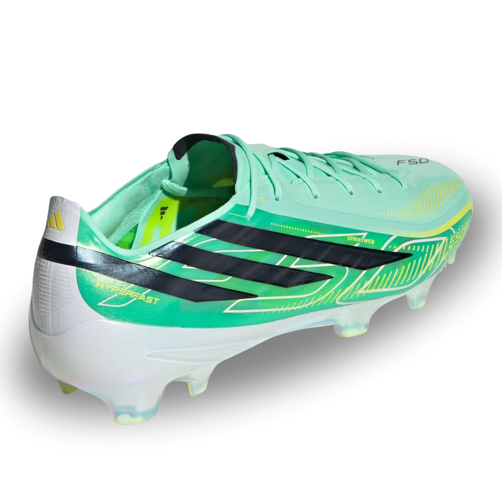 Adidas F50 Hyperfast Elite FG Soccer Cleats (Pulse Mint/Core Black)