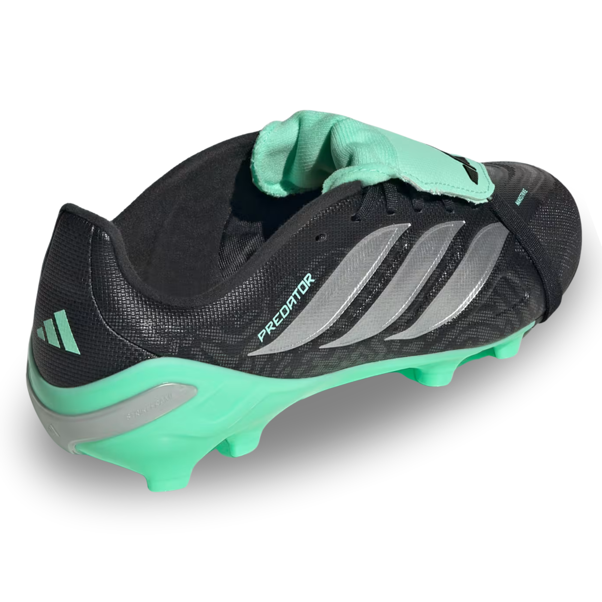 adidas Jr. Predator League FT Firm Ground Soccer Cleats (Aqua/Lemon)