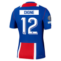 Nike Paris Saint-Germain Match Authentic Lucas Digne Home Jersey w/ Champions League Patches 26/27 (Old Royal/White/Red)