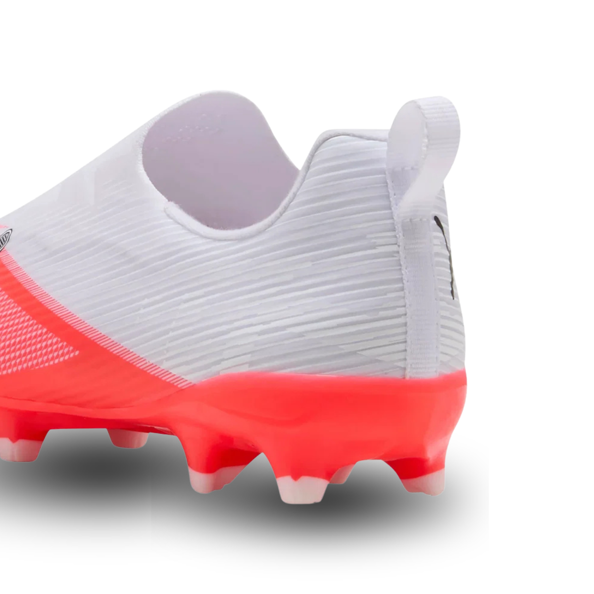 Puma Ultra 7 Match LL FG/AG Junior Soccer Cleats (White/Pink)