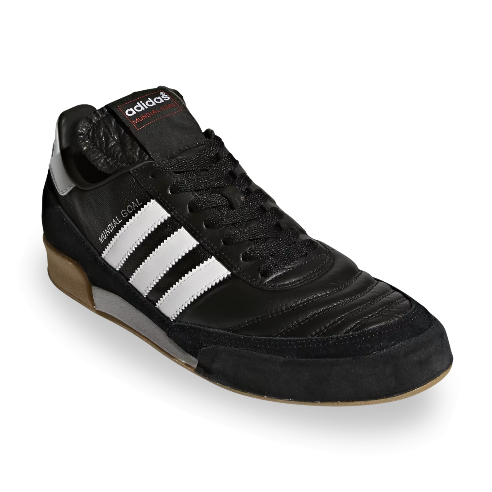 adidas Mundial Goal Indoor Soccer Shoes (Black/White)