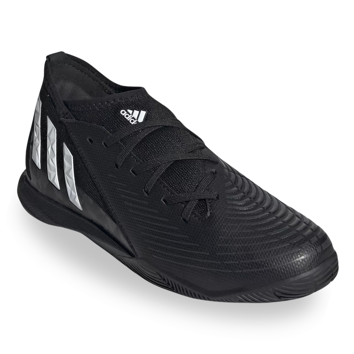 adidas Jr. Predator Edge .3 Indoor Soccer Shoes (Core Black)