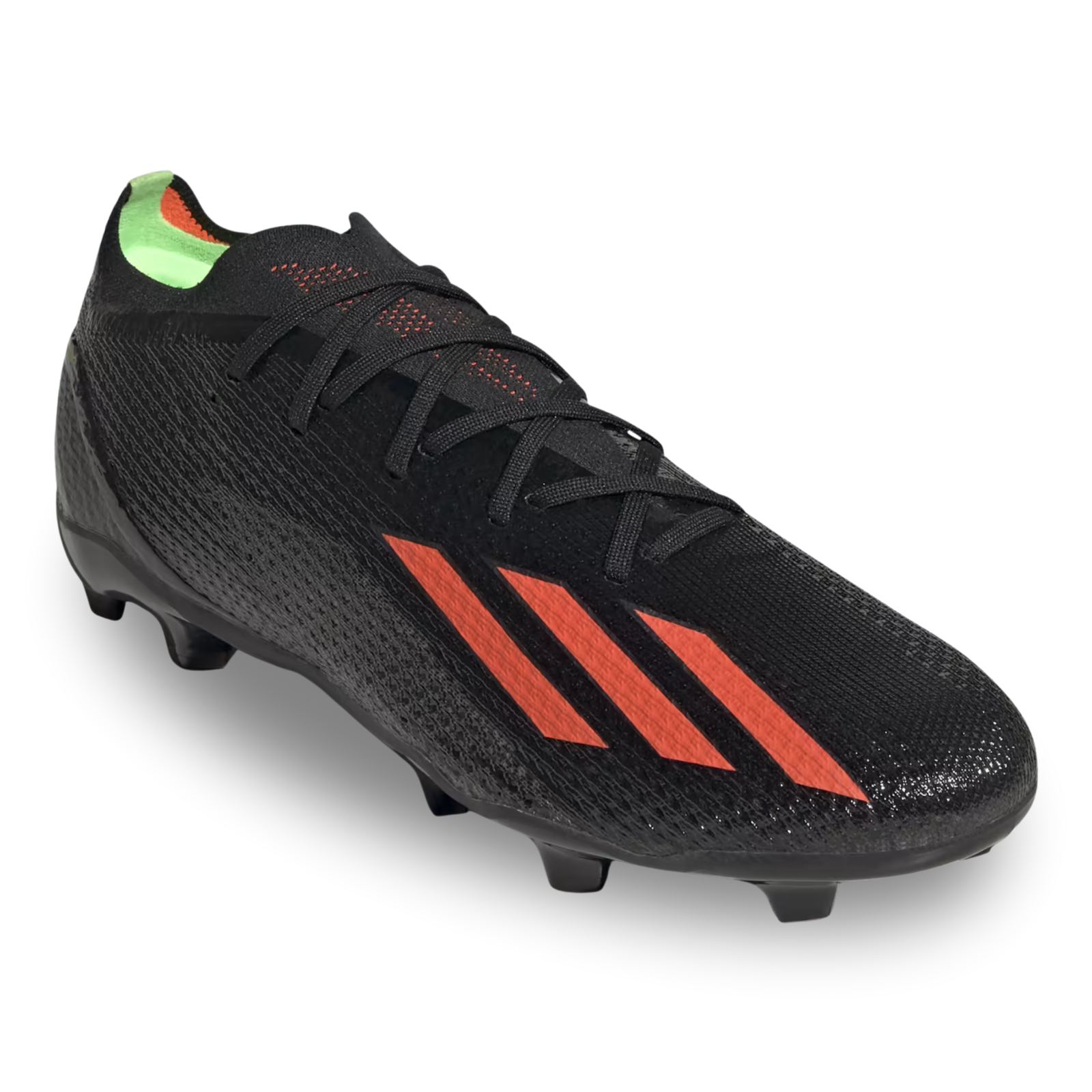adidas X Speedportal.2 Firm Ground Soccer Cleats (Core Black/Solar Red/Solar Green)