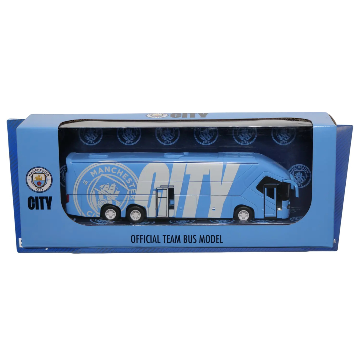 Banbo Toys Manchester City (2) Team Bus (Sky Blue)