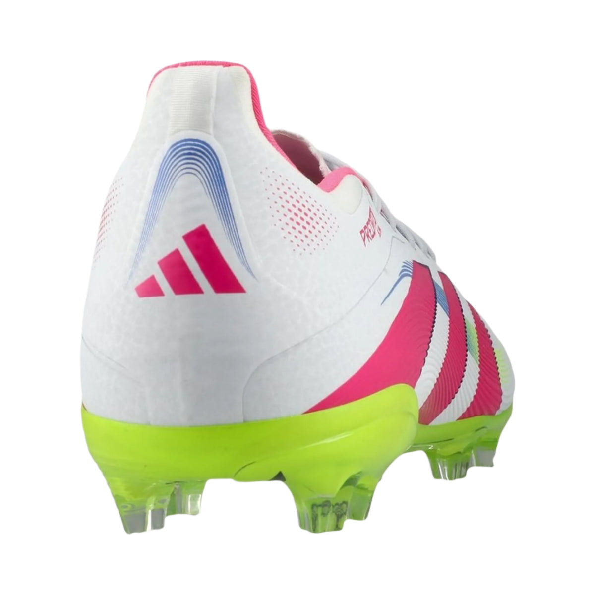 adidas Predator Elite FG J (White/Lucid Pink/Lucid Lemon)