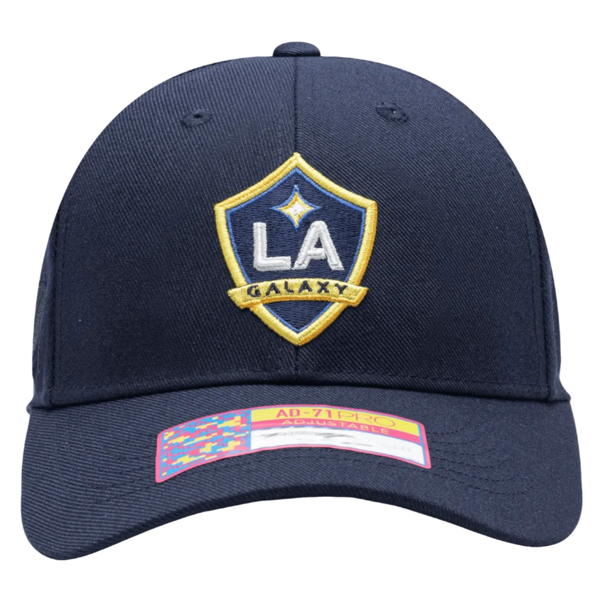 Fan Ink La Galaxy Adjustable Adjustable Hat (Navy)