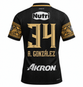 Nike Men's Chivas Guadalajara Armando González Match Authentic Third Jersey 26/27 (Black/Truly Gold)