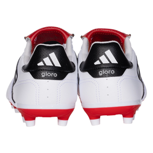 adidas Copa Gloro II FG Soccer Cleats (Off White/Black/Red)