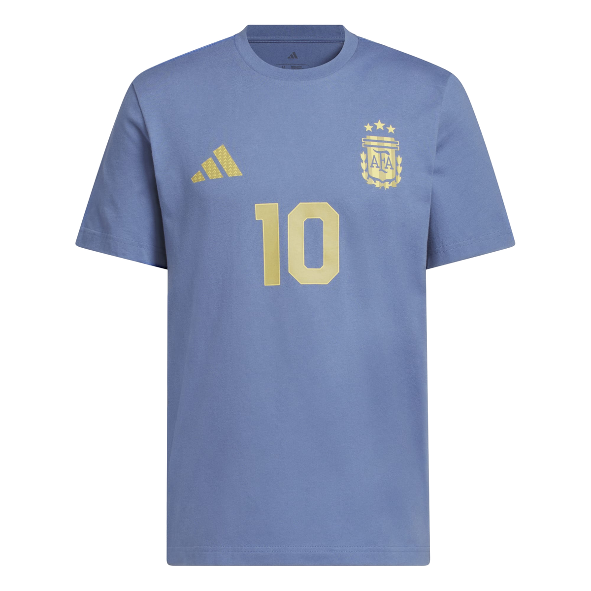 adidas Argentina Name and Number T-Shirt (Blue)