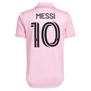 adidas Inter Miami Lionel Messi Authentic Home Jersey 22/23 (True Pink/Black)