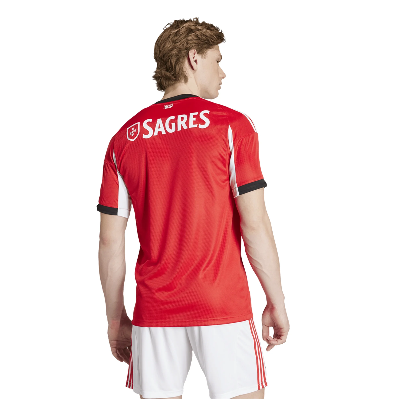 adidas Men's Benfica 25/26 Home Jersey (Red)