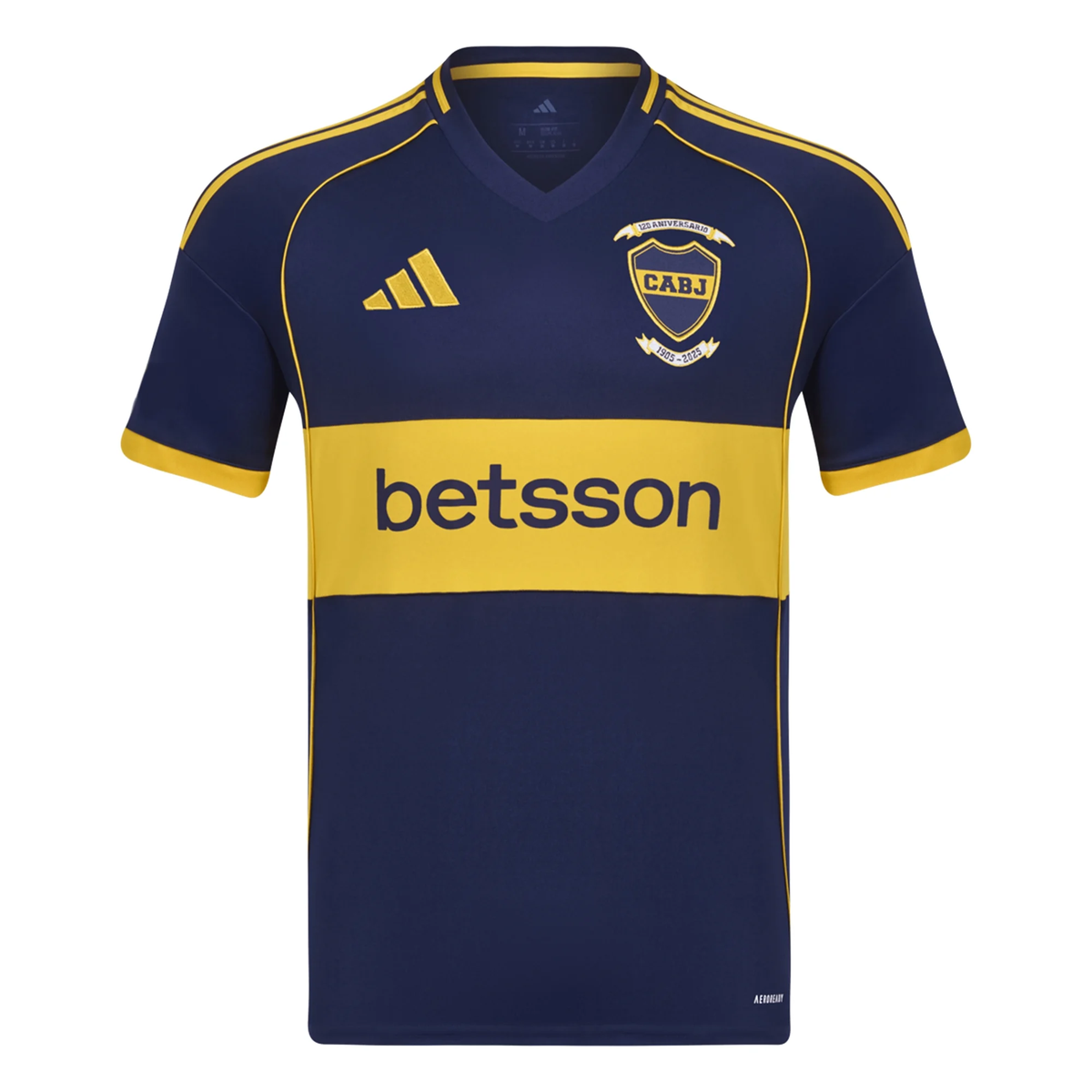 adidas Boca Juniors Home Jersey 25/26 (Indigo/Gold)