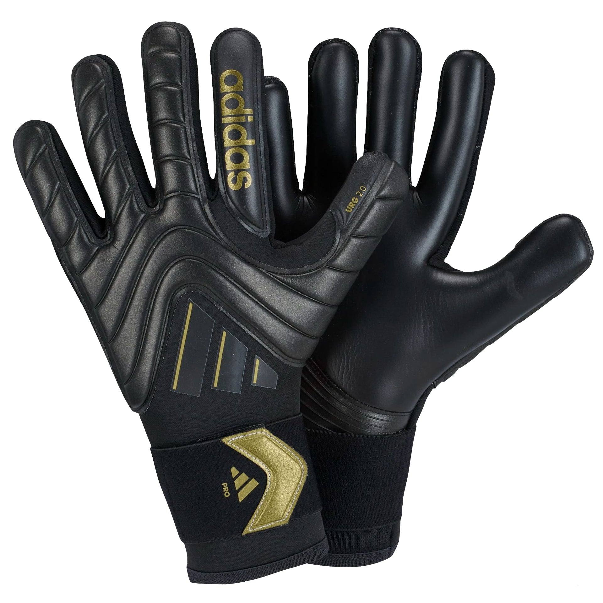 adidas Predator Pro Fingersave Goalkeeper Glove (Black/Solar Red/Solar ...